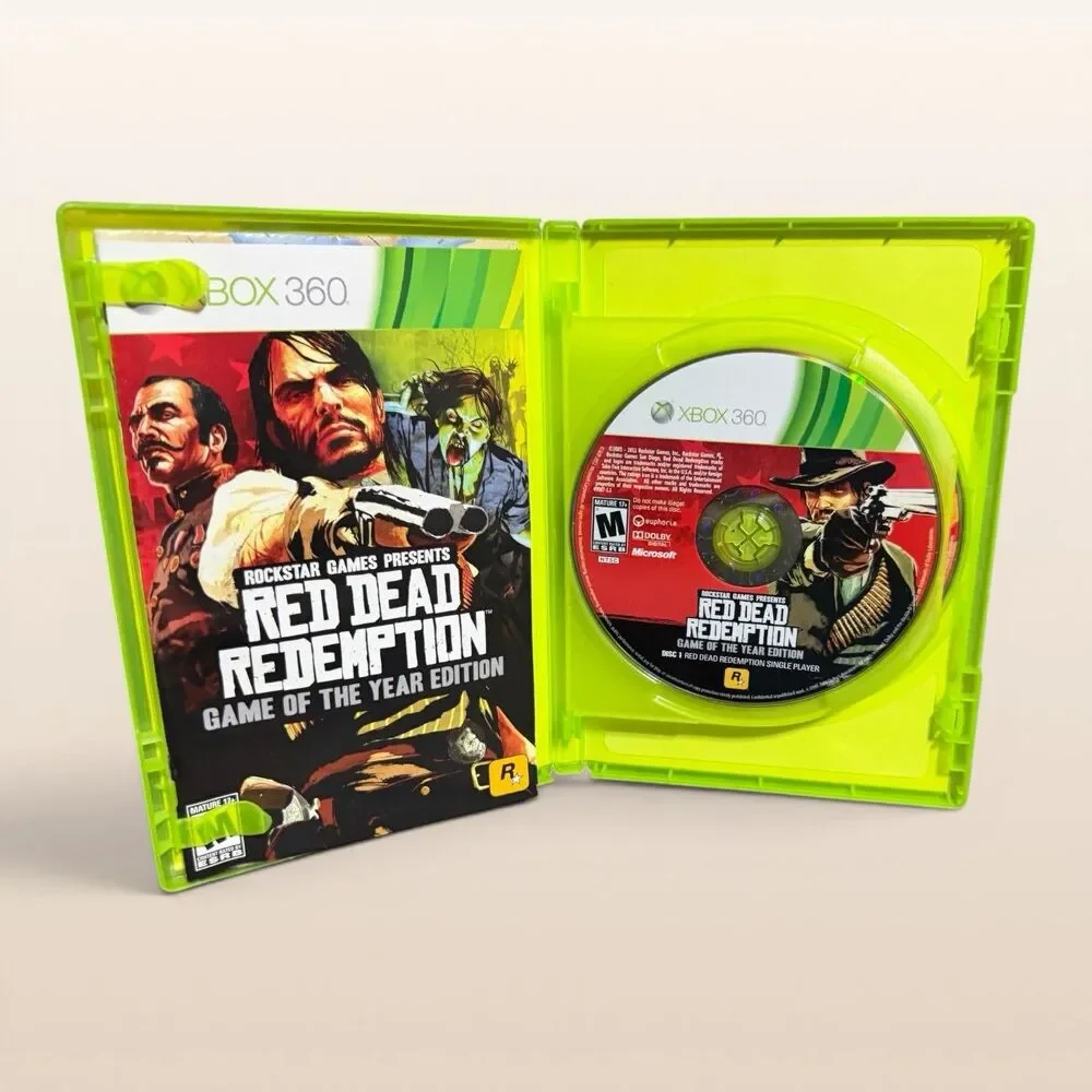 Microsoft Xbox 360 - Red Dead Redemption: Game of the Year Edition - CIB